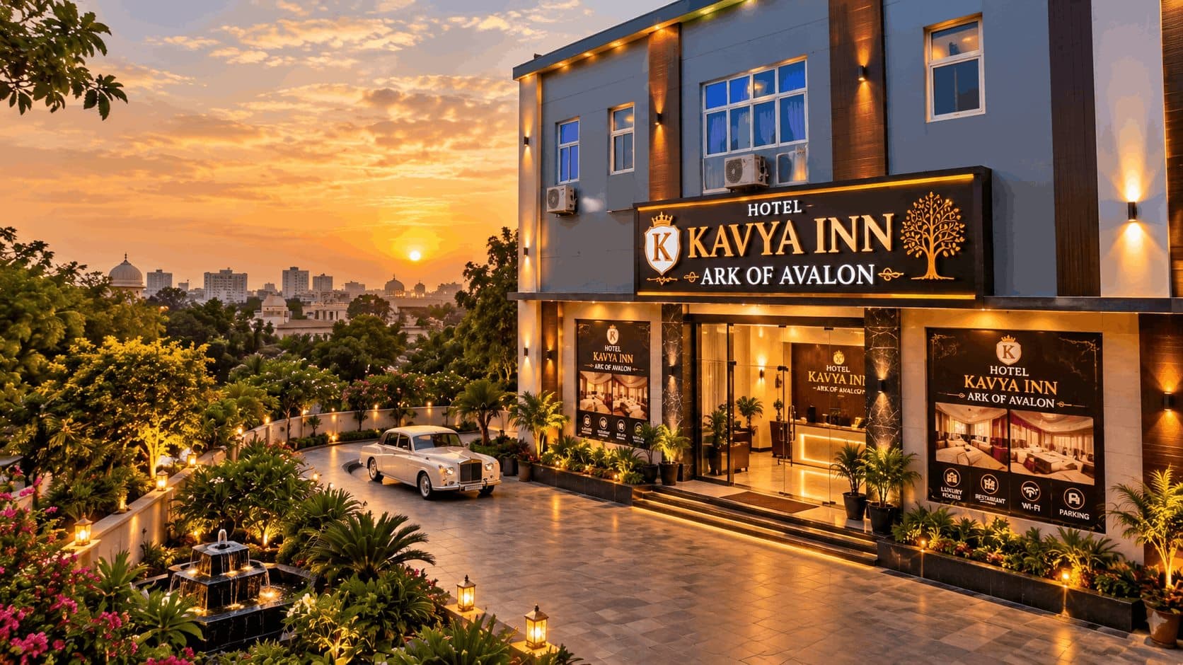 Hotel Kavya Inn — Ark of Avalon, Delhi